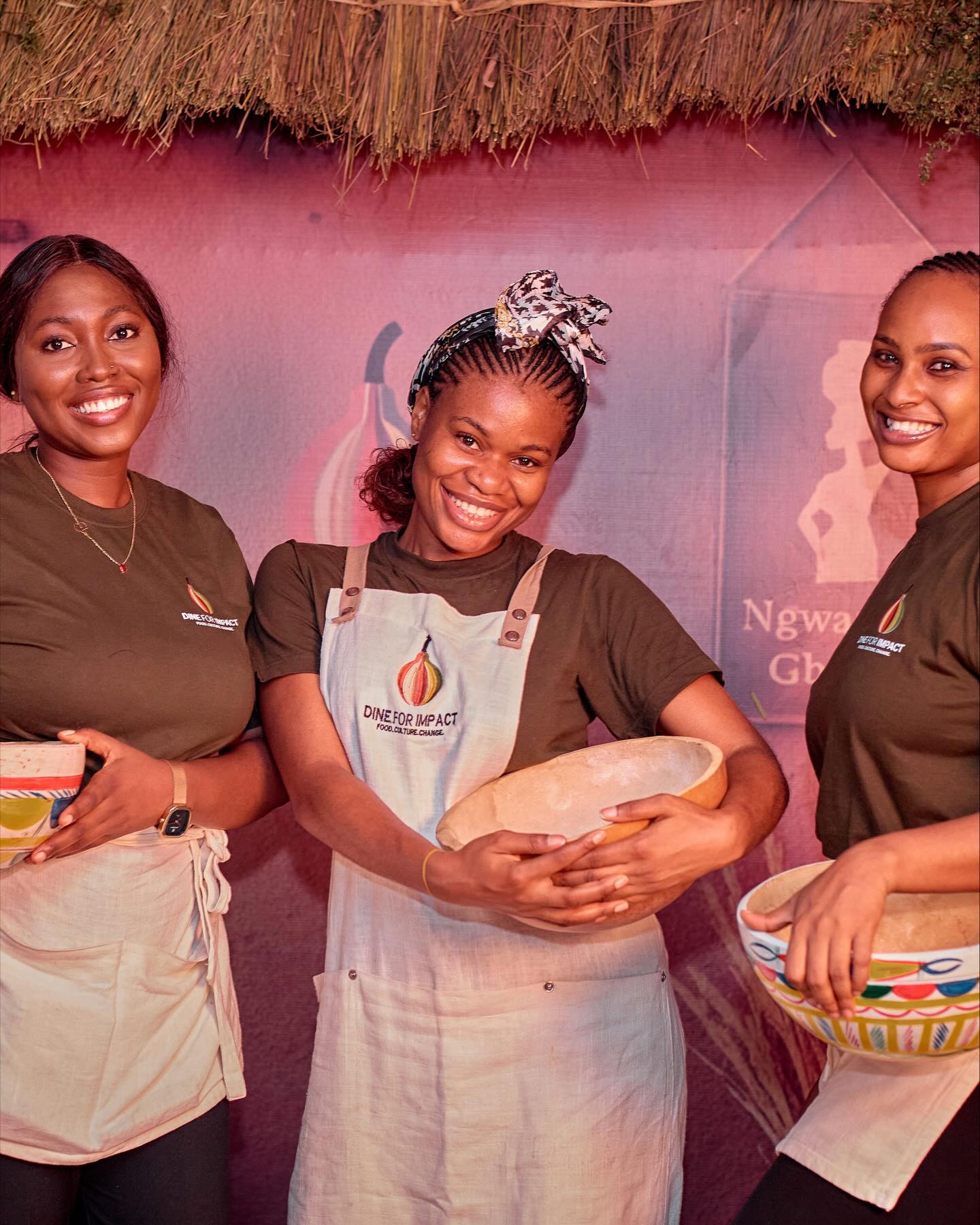Behind the scenes at Dine For Impact