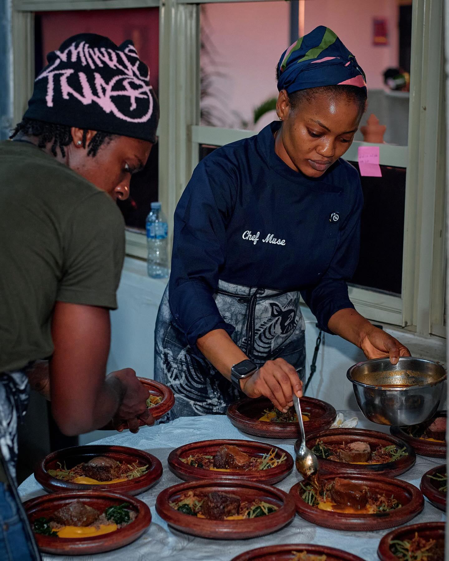 Behind the scenes at Dine For Impact