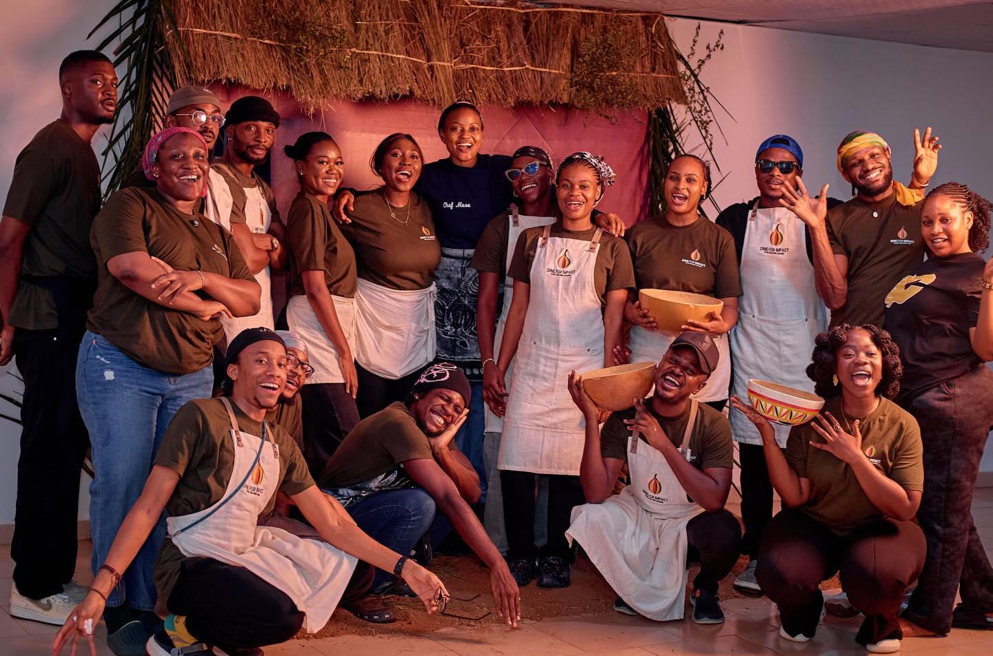 Behind the scenes at Dine For Impact